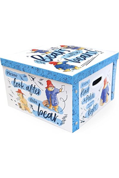 Robert Frederick COLLAPSIBLE STORAGE BOX - PADDINGTON - BEARS WILL BE BEARS