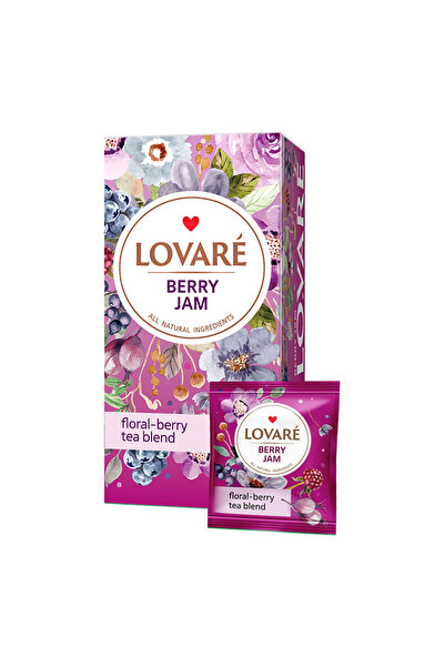 Lovare Ceai cu gem de fructe de pădure 24 plicuri