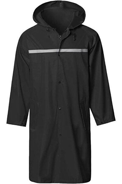 STARSTAR XL long safety hooded raincoat.