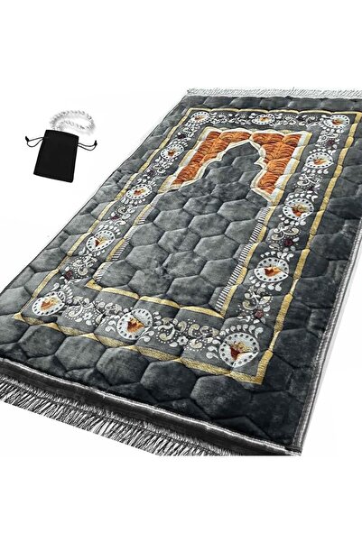 GENERAL Prayer Rug Muslim Mat Islamic - Padded Very Thick Prayer Rug Sajadah ...