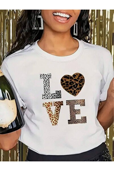 4Car Short Sleeved Round Neck Women T-Shirt Distinctive Prints Suitable Sprin...
