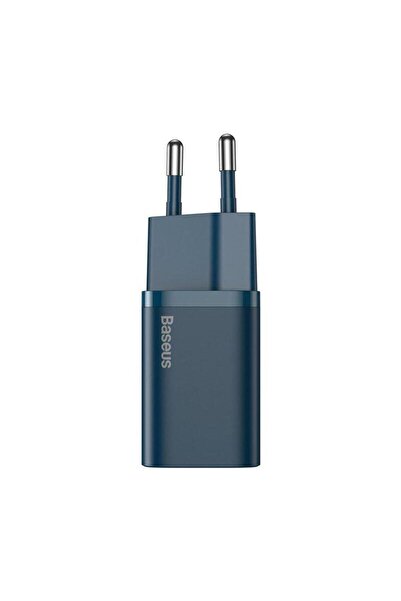 Baseus Încărcător de perete Super Si 20W USB-C cu încărcare rapidă, Albastru