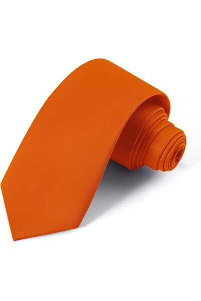 GENERAL Black Ties For Men Solid Pure Color Formal Neckties 3.15" (8CM) Men's...