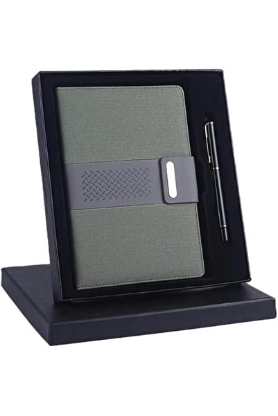 ELECDON Classic Leather A5 Notebook with Pen, Vintage Travel Notebook and Pen...