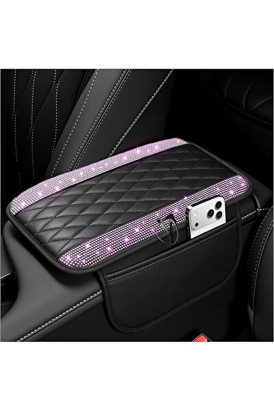 GENERAL Upgraded Car Center Console Cover,Microfiber Leather Car Armrest Cove...