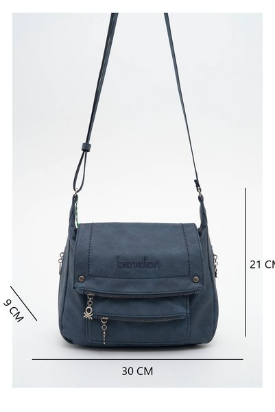 United Colors of Benetton Benetton Women's Crossbody Bag Dark Blue Bnt1884