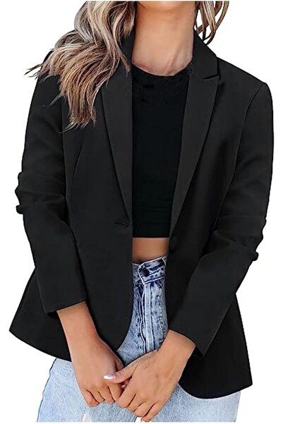 GENERAL Womens Blazers for Work Casual Open Front Blazer Long Sleeve Work Off...