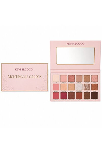 Flippy Paleta Farduri pentru Femei, KEVIN&COCO, 18 Culori Expresive, Nighting...