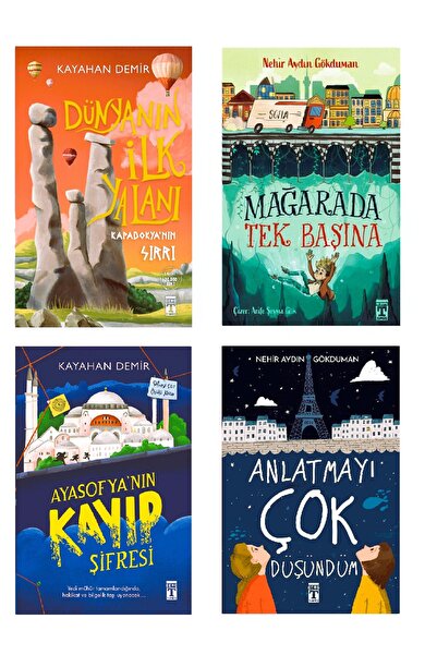 Genç Timaş 5-6-7-8.Sınıf Okuma Dünyanın İlk Yalanı Kapadokyanın Sırrı Anlatma...