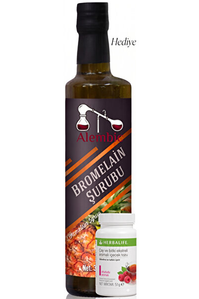 Herbalife Ahududu Aromalı 51 gr Küçük Çay (Alembic Bromelain Hediyeli)