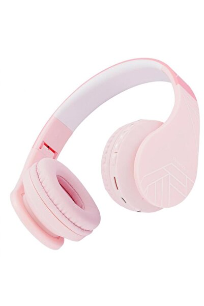 PowerLocus Casti pentru copii wireless P1 roz