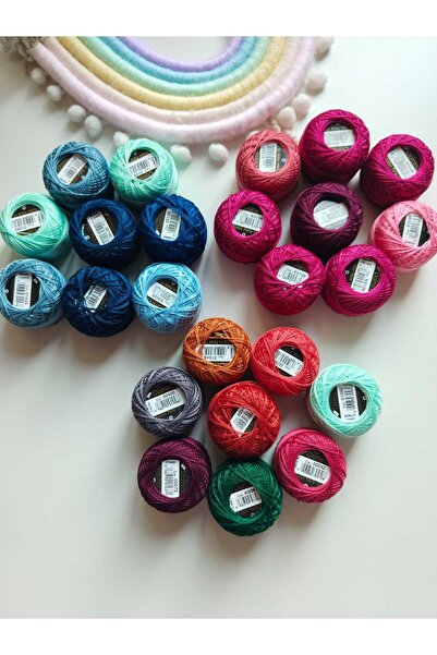 domino Seturi de ață de etamină pentru broderie cu punct în cruce, numărul 12