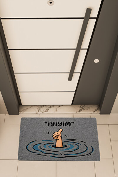 Dormot Deas Home, Digital Printing, I Am Well Design Themed, Door Mat