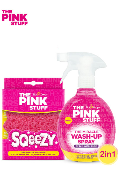 THE PINK STUFF The Pink Stuff Cleaning & Dishwashing Offer (2 in 1): the Pink...