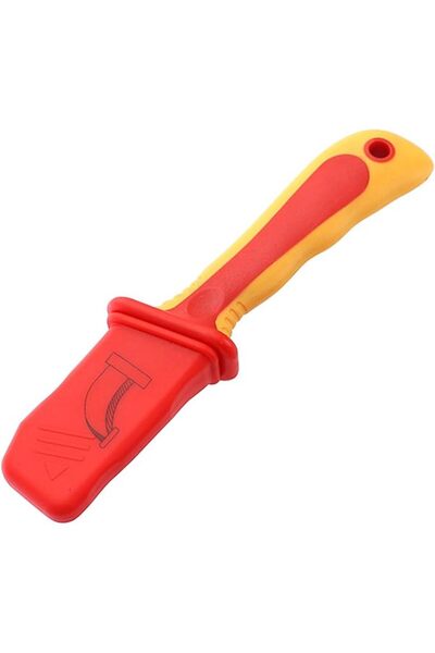 ViaGasaFamido Insulated Sheathing Knife, Heavy Duty VDE Certified Cable Strip...
