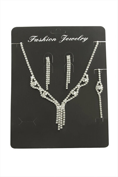 SORA GROUP Set Necklace with Hanging Stone