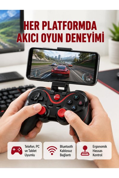 Epilons Hafif Ve Taşınabilir Kablosuz Bluetooth Oyun Konsolu
