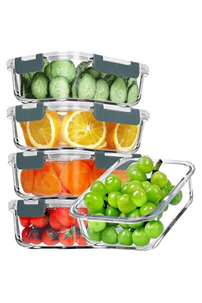 Generic Pack 36 OZ Glass Meal Prep Containers, Airtight Lunch Containers Set,...