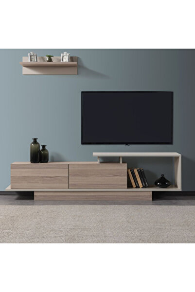 Baytonia Mitra Elm Coff Tv Table-Beige