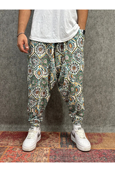FıttingRoom Patterned Shalwar with Elastic Waist