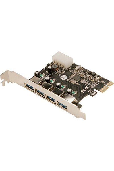 LogiLink Κάρτα PCIe με 4 θύρες USB 3.0 Κωδικός: PC0057A