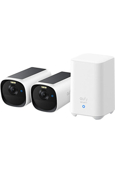 eufy Σύστημα Παρακολούθησης E40 2 Ασύρματες Κάμερες 4MP με Κέντρο Ελέγχου