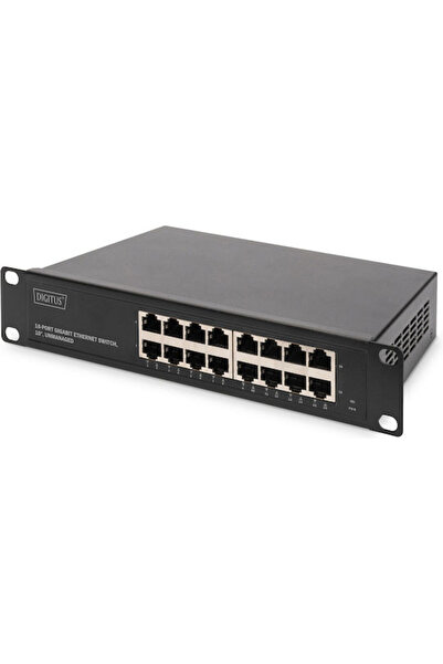Digitus DN-80115-1 Μη διαχειριζόμενος διακόπτης PoE L2 με 16 θύρες Ethernet G...