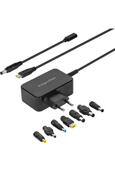 Kruger&Matz Καθολικός φορτιστής φορητού υπολογιστή USB-C Kruger & Matz 45W 5V...