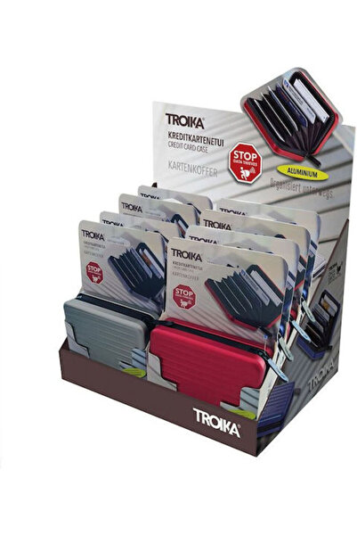 Troika Thekendisplay 8x Θήκη καρτών Kartenetui Cd129