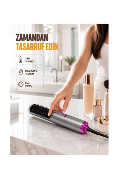 pınaxar Hair Straightening and Volumizing Brush
