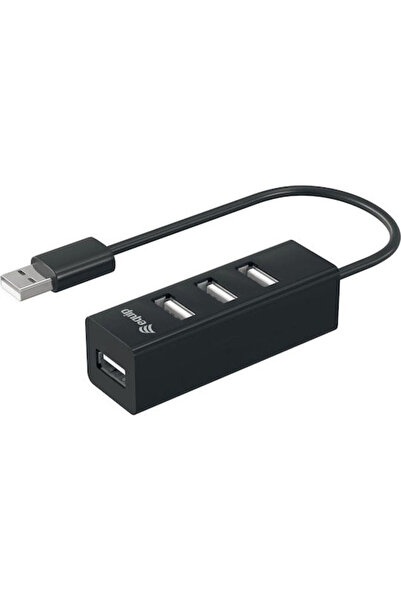 EQUIP Διανομέας USB 4 Θυρών USB 2.0 με σύνδεση USB-A Κωδικός: 128955