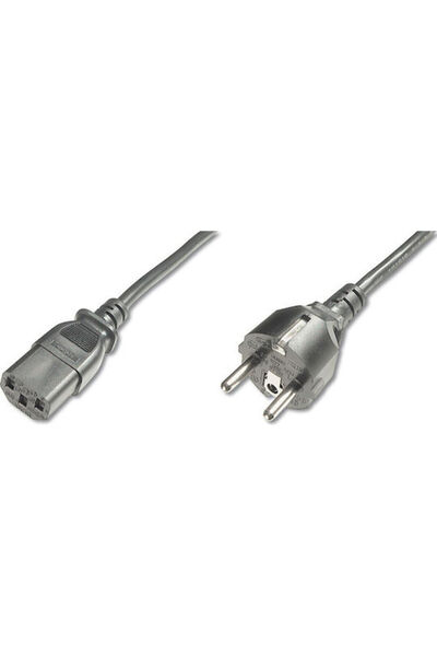 Digitus Καλώδιο Schuko - IEC C13 1.8μ Μαύρο (AK-440101-018-S)