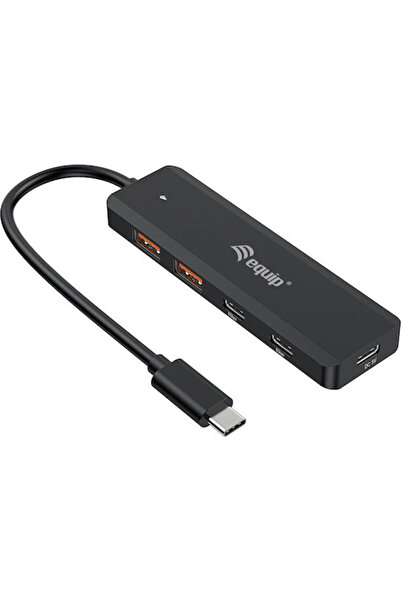 EQUIP Διανομέας USB 5 Θυρών USB 3.2 με σύνδεση USB-C Κωδικός: 128966