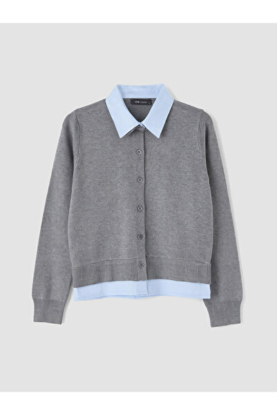 LC Waikiki I Shirt Roba Collar Women's Knitwear Cardigan from Freezen Store