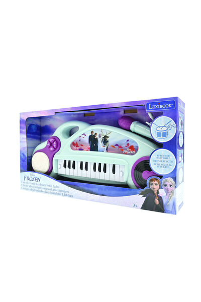 LEXIBOOK Ηλεκτρονικό αρμόνιο Frozen με φωτάκια και μικρόφωνο K704FZ
