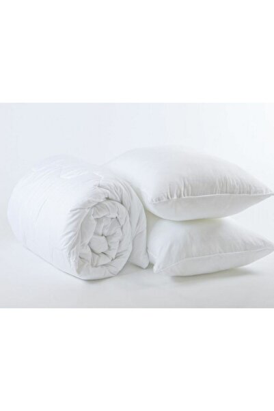 Edormitor Set Pilota matlasata 180x200cm + 2 perne 50x70cm alb SP110160