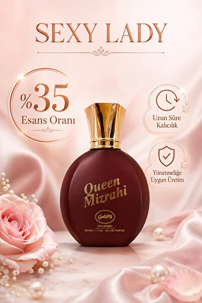 GoldMi Queen Mizrahi - Sexy Lady 50 ML Edp Kadın Parfüm %35 Esans Yüksek Kalı...