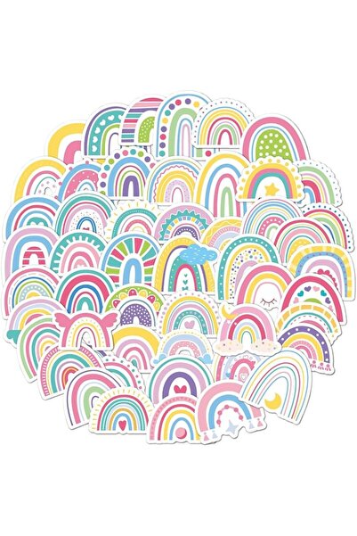 Generic 50PCS Butterfly Mini Stickers Pack Colorful Lovely Waterproof Sticker...