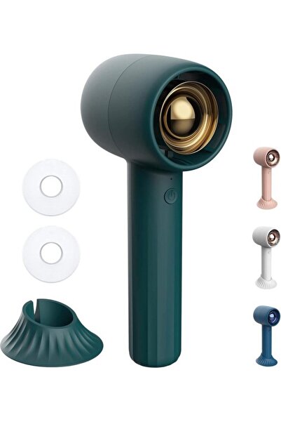 Morvena Picks Ventilator portabil de mână cu aromaterapie, reîncărcabil prin ...