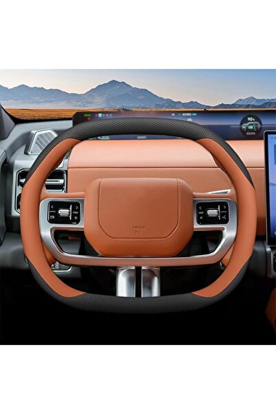 Generic Premium Leather Car Steering Wheel Cover Fit for Jetour G700 2025 202...
