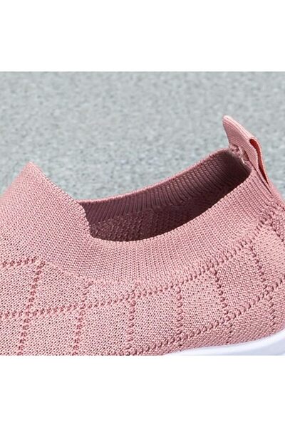 AioTio Women's Slip-On Walking Shoes – Breathable Knit Air Cushion Sneakers, ...