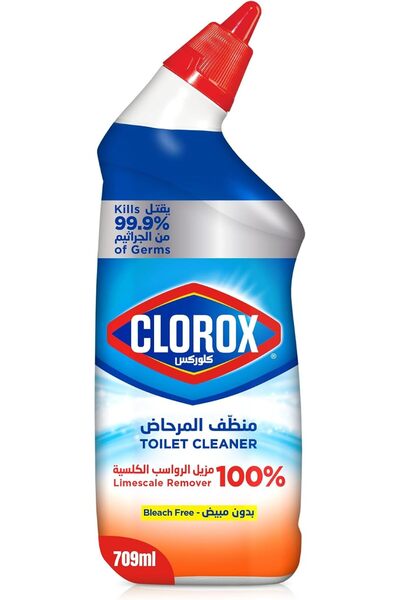 Clorox Toilet Cleaner Limescale Remover, 709 ml, Kills 99.9% of Germs, Remove...