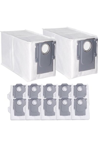 STARSTAR 12 replacement dust bags for Roborock Q Revo robotic vacuum cleaner ...