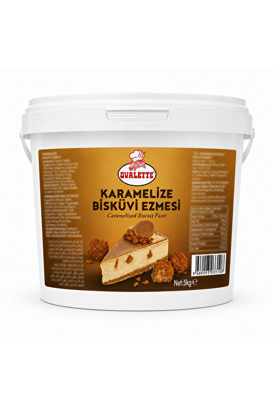 ovalette Karamelize Bisküvi Ezmesi 5 KG