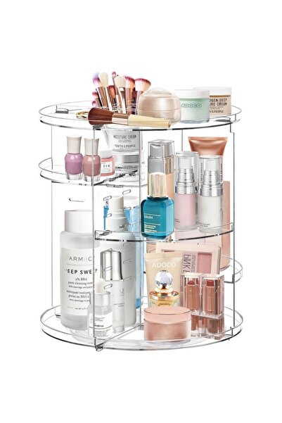 MACVI 360 °   Organizator rotativ pentru cosmetice cu compartimente reglabile...