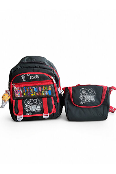 FUNS Children's Primary School Backpack and Thermal Lunch Bag 2-Piece School ...