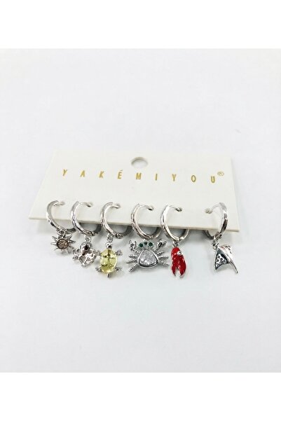 VLDORO Yakémiyou Summer Themed Multiple Combination Earring Set