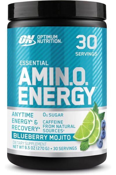 Optimum Nutrition Amino Energy, Mojito Berry Flavor, 270g (Pack of 1), Amino ...