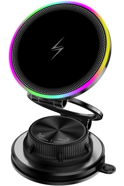 GENERAL 2026 New Vacuum Magnetic Car Phone Holder, 15W Fast Charging Magnetic...
