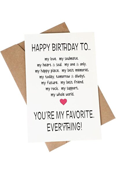 Generic Funny Birthday Card For Boyfriend Husband, Anniversary Card for Wife ...